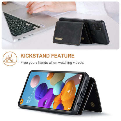 Retro Detachable Fold Wallet Galaxy A21s Case Magnetic Clip