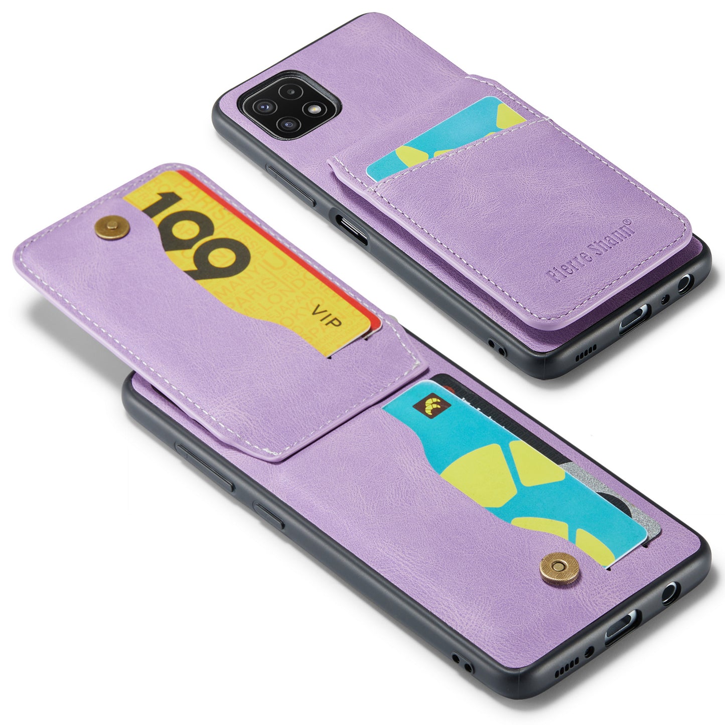 Paging Card Holder Galaxy A22 Case Flip Multifunction