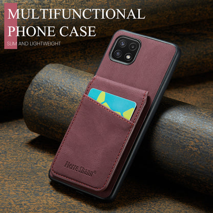 Paging Card Holder Galaxy A22 Case Flip Multifunction