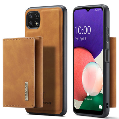 Retro Detachable Fold Wallet Galaxy A22s Case Magnetic Clip