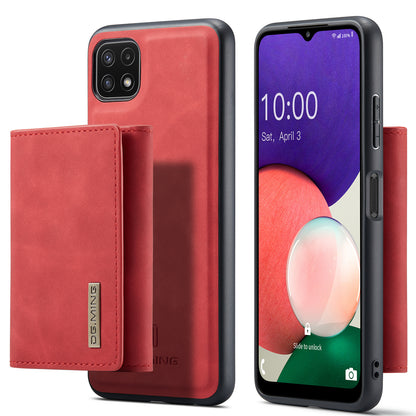 Retro Detachable Fold Wallet Galaxy A22s Case Magnetic Clip