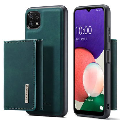 Retro Detachable Fold Wallet Galaxy A22s Case Magnetic Clip