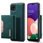 Retro Detachable Fold Card Holder Galaxy A22 Case Magnetic Clip