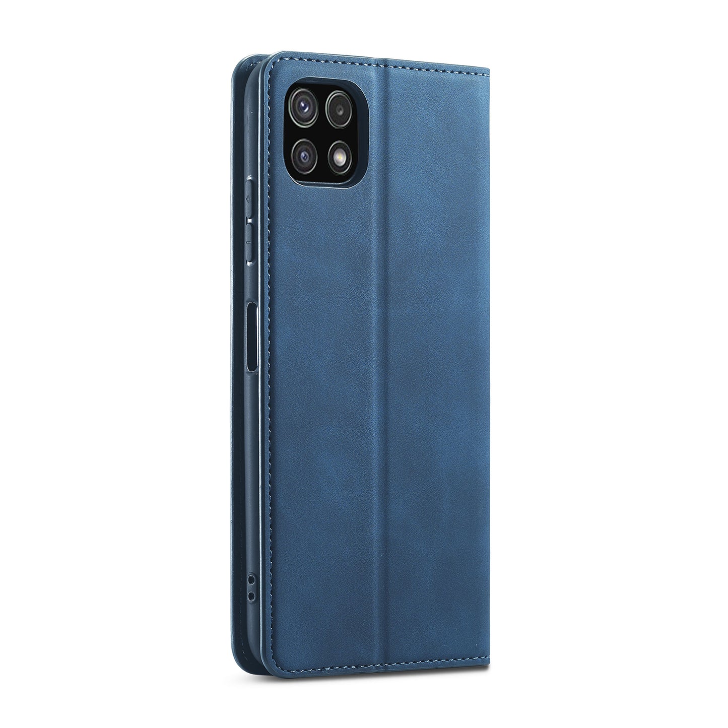 Illusion Slim Retro Leather Galaxy A22s Case Magnetic