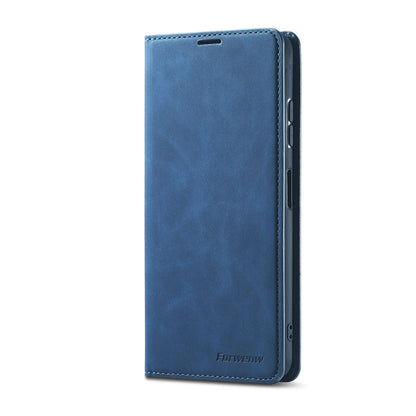 Illusion Slim Retro Leather Galaxy A22s Case Magnetic