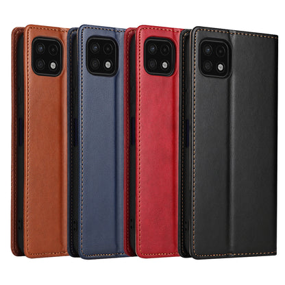 PU Leather Galaxy A22s Case Wallet Stand Texture Deluxe