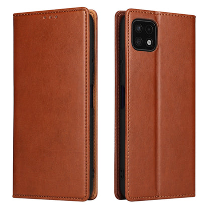 PU Leather Galaxy A22s Case Wallet Stand Texture Deluxe