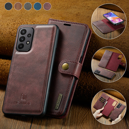 Wallet Detachable 2 In 1 Buckle Galaxy A23 Case Magnetic