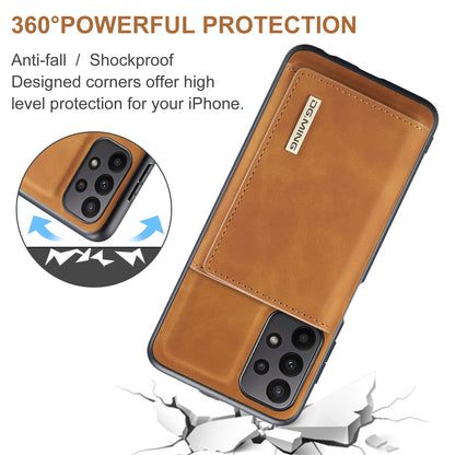 Retro Detachable Fold Wallet Galaxy A23 Case Magnetic Clip