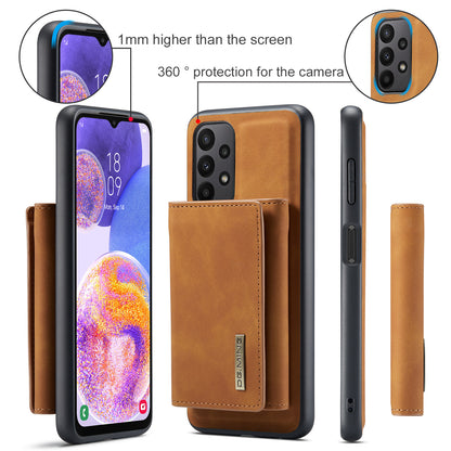 Retro Detachable Fold Wallet Galaxy A23 Case Magnetic Clip