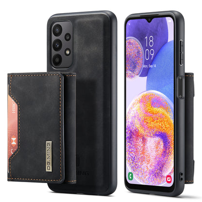 Retro Detachable Fold Card Holder Galaxy A23 Case Magnetic Clip