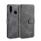 Retro Leather Edge Galaxy A20s Case with Hand Strap