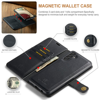 Wallet Detachable 2 In 1 Buckle Galaxy A24 Case Magnetic