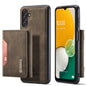 Retro Detachable Fold Card Holder Galaxy A24 Case Magnetic Clip