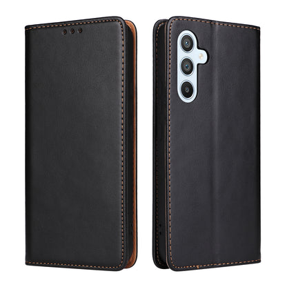 PU Leather Galaxy A24 Case Wallet Stand Texture Deluxe