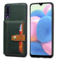 Buckle Retro Leather Galaxy A30s Case Stand Multi-card Slots