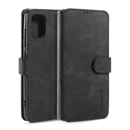 Retro Leather Edge Galaxy A13 Case with Hand Strap