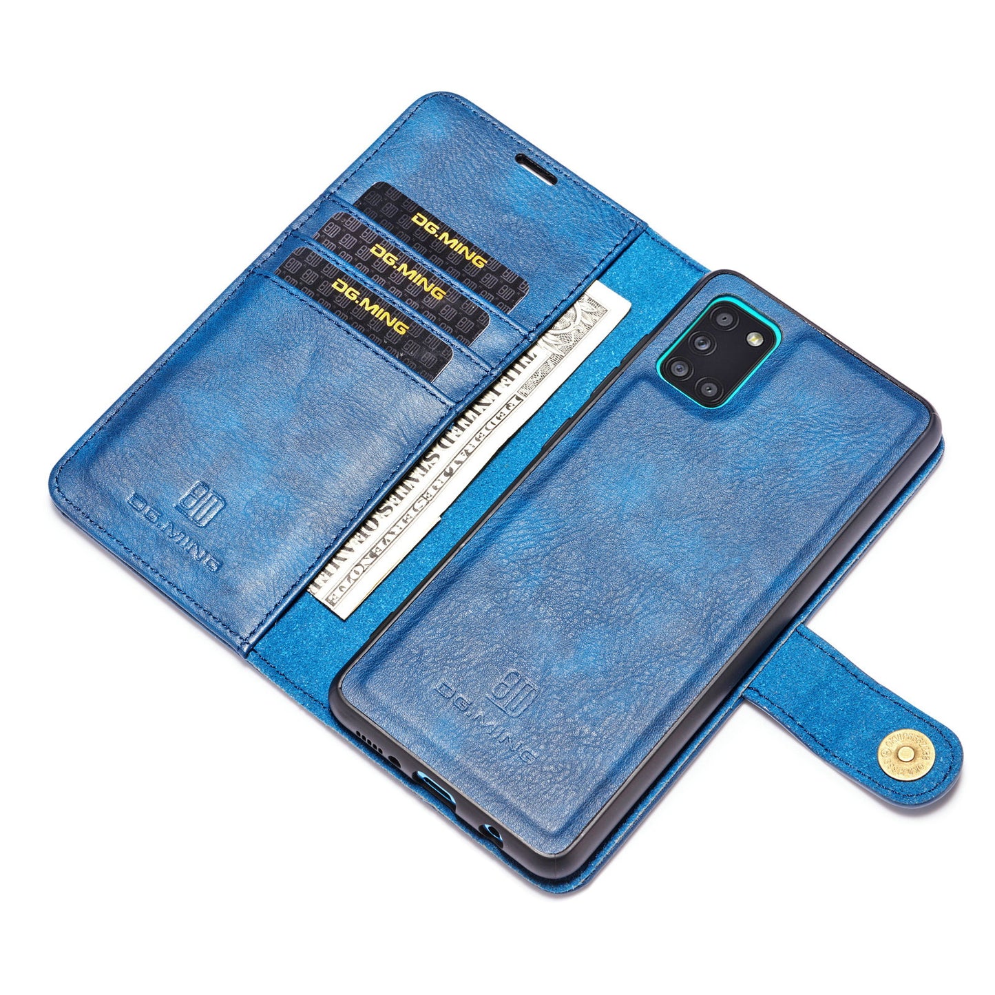 Wallet Detachable 2 In 1 Buckle Galaxy A31 Case Magnetic