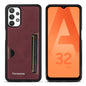 Insert Card Slot Leather Skin Galaxy A04 Case Back