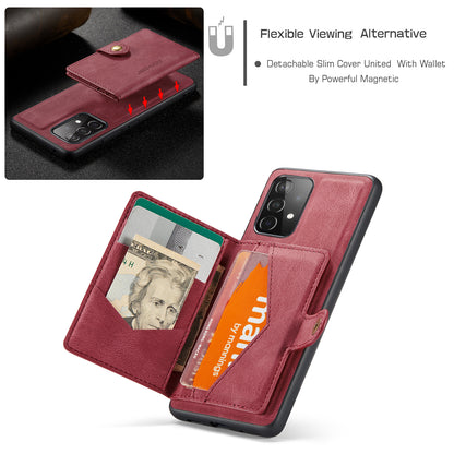 Magnetic Detachable Card Holder Galaxy A32 Case Leather Flip