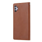 Classical Knead Leather Galaxy A32 Case with Notes Pocket