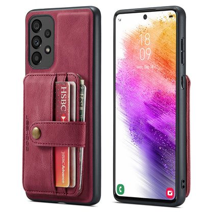 Powerful Magnetic Card Holder Galaxy A33 Case Detachable