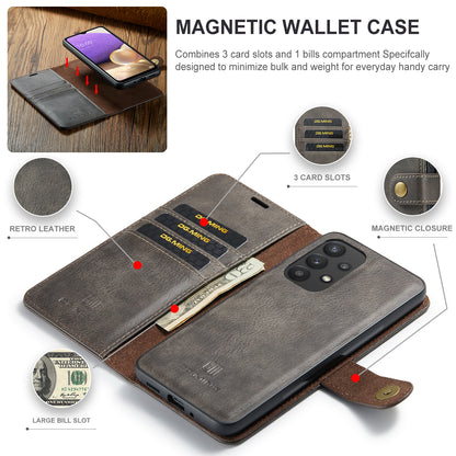 Wallet Detachable 2 In 1 Buckle Galaxy A33 Case Magnetic