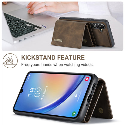 Retro Detachable Fold Wallet Galaxy A34 Case Magnetic Clip