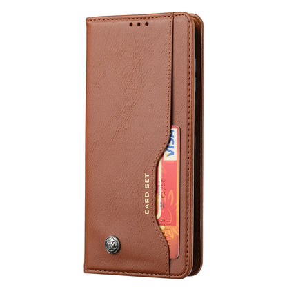 Classical Knead Leather Galaxy A34 Case with Notes Pocket