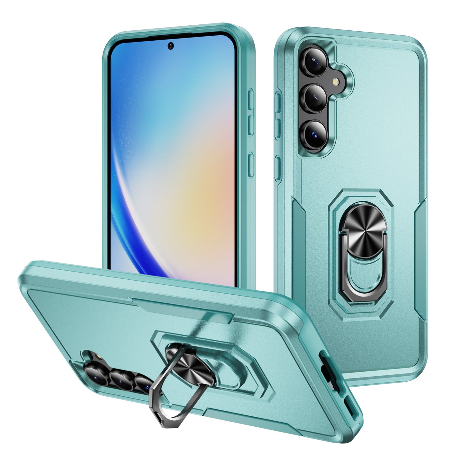 Pioneer Galaxy A35 Case Rotating Ring Stand