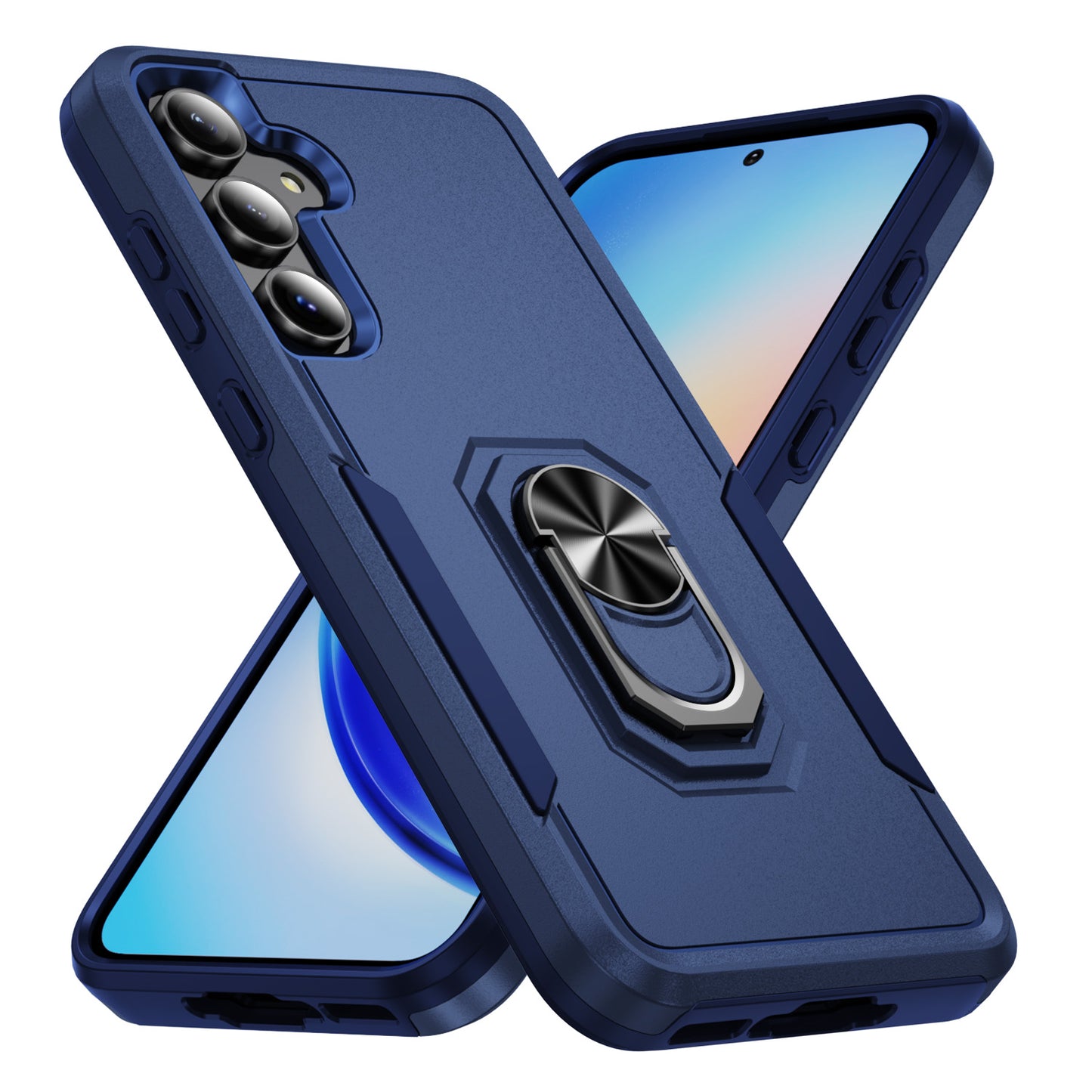 Pioneer Galaxy A35 Case Rotating Ring Stand