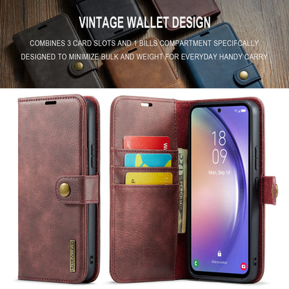 Wallet Detachable 2 In 1 Buckle Galaxy A35 Case Magnetic