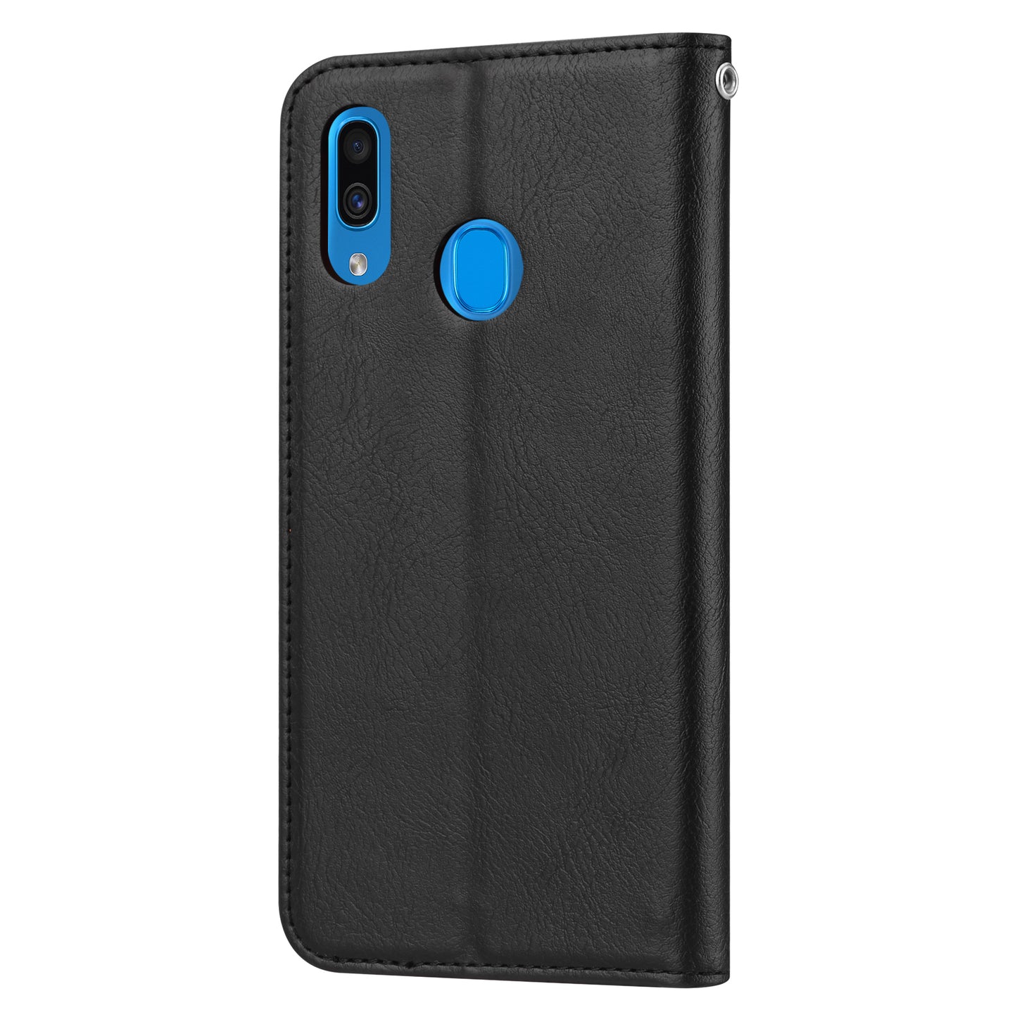 Classical Knead Leather Galaxy A40 Case with Notes Pocket