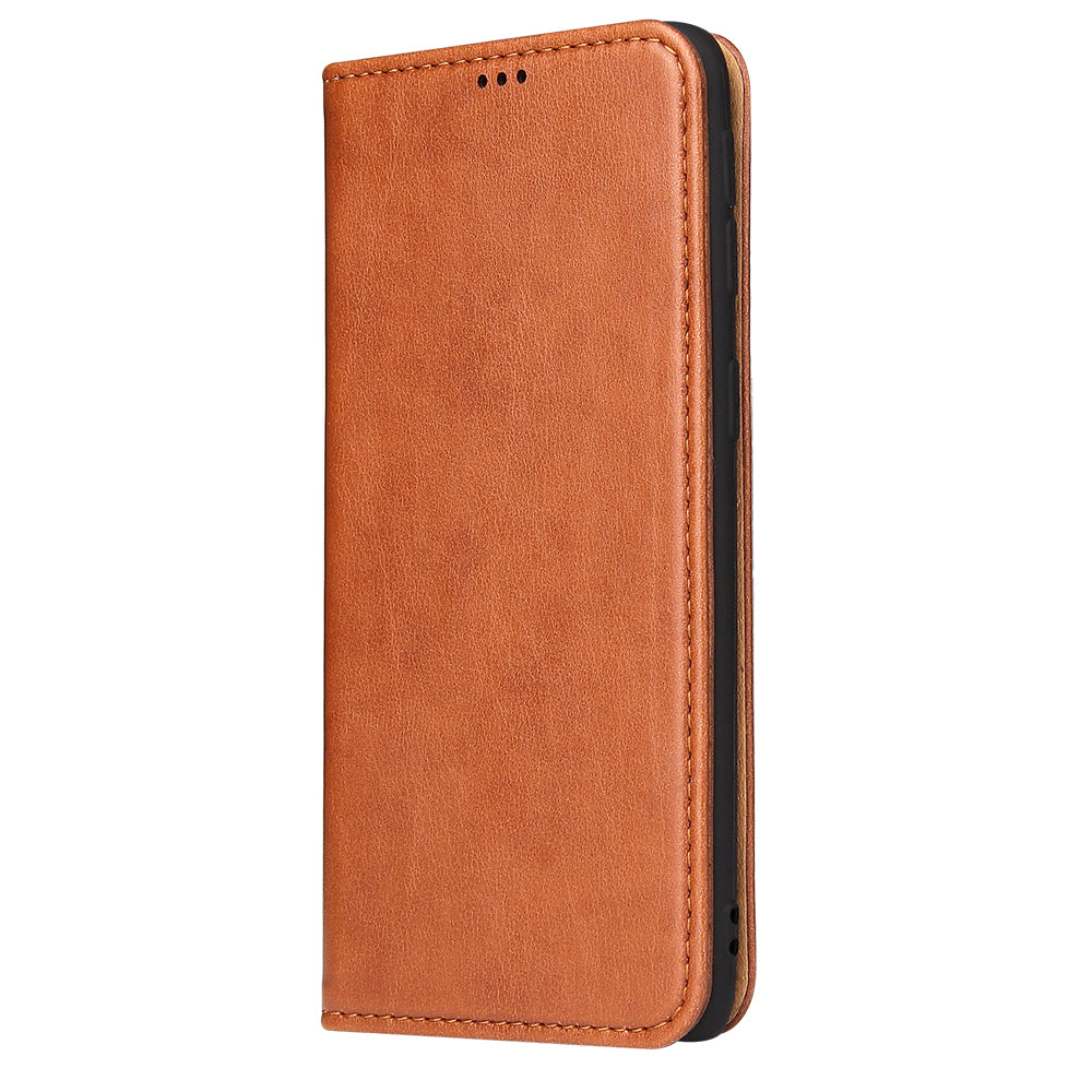 PU Leather Galaxy A40 Case Wallet Stand Texture Deluxe