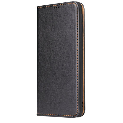 PU Leather Galaxy A40 Case Wallet Stand Texture Deluxe