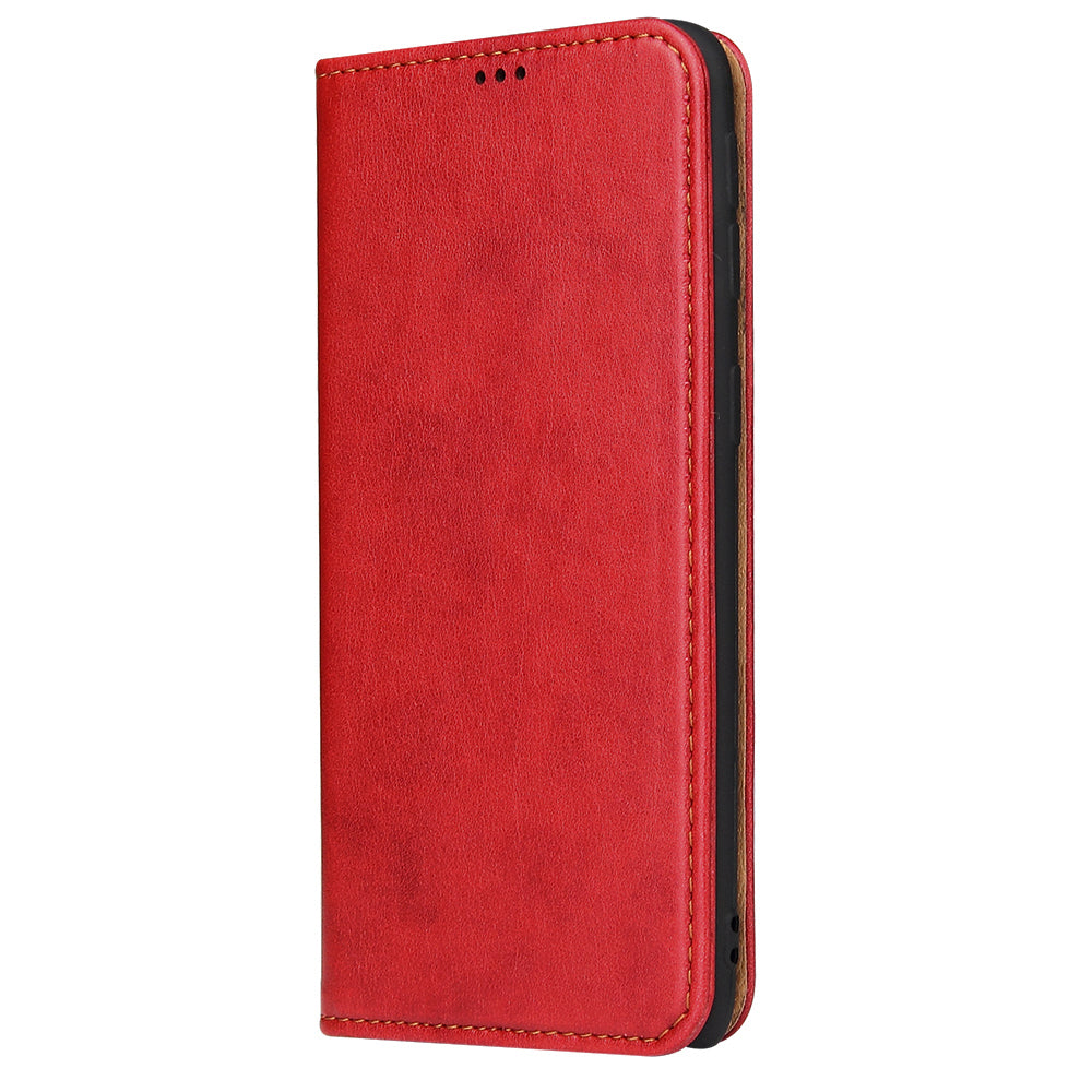 PU Leather Galaxy A40 Case Wallet Stand Texture Deluxe