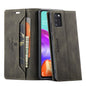 Luxury Retro Leather Galaxy A41s Case Magnetic Buckle RFID