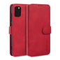 Retro Leather Edge Galaxy A41s Case with Hand Strap