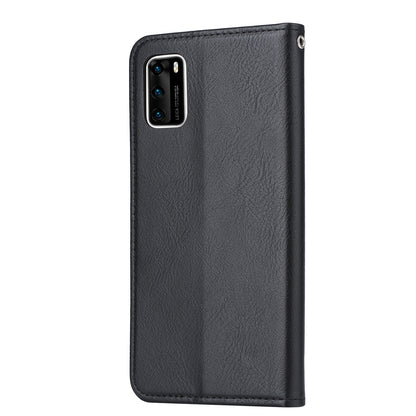 Classical Knead Leather Galaxy A41 Case with Notes Pocket