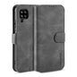 Retro Leather Edge Galaxy A42 Case with Hand Strap