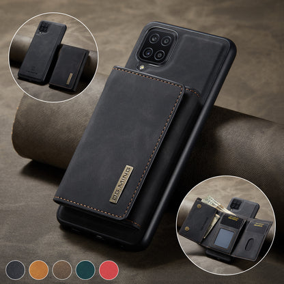 Retro Detachable Fold Wallet Galaxy A42 Case Magnetic Clip