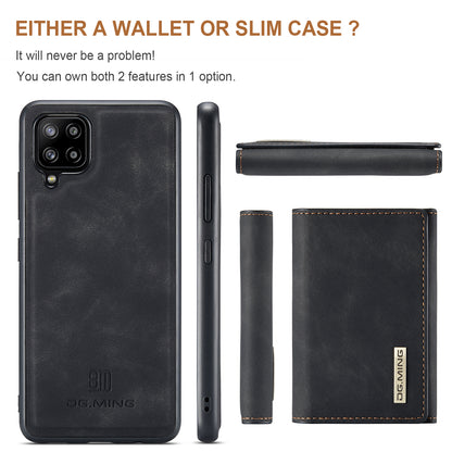 Retro Detachable Fold Wallet Galaxy A42 Case Magnetic Clip