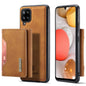 Retro Detachable Fold Card Holder Galaxy A42 Case Magnetic Clip