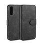 Retro Leather Edge Galaxy A50 Case with Hand Strap