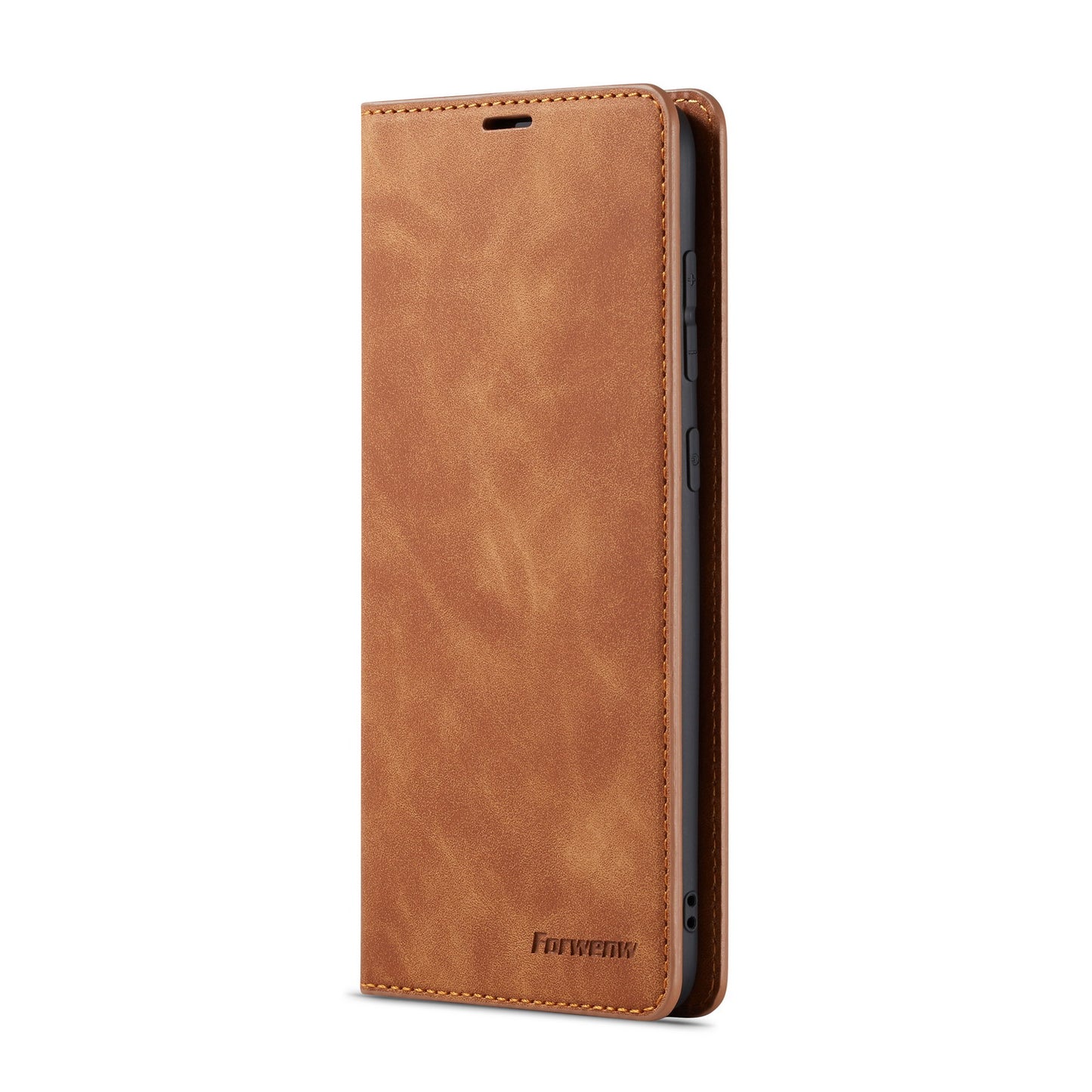 Illusion Slim Retro Leather Galaxy A50s Case Magnetic