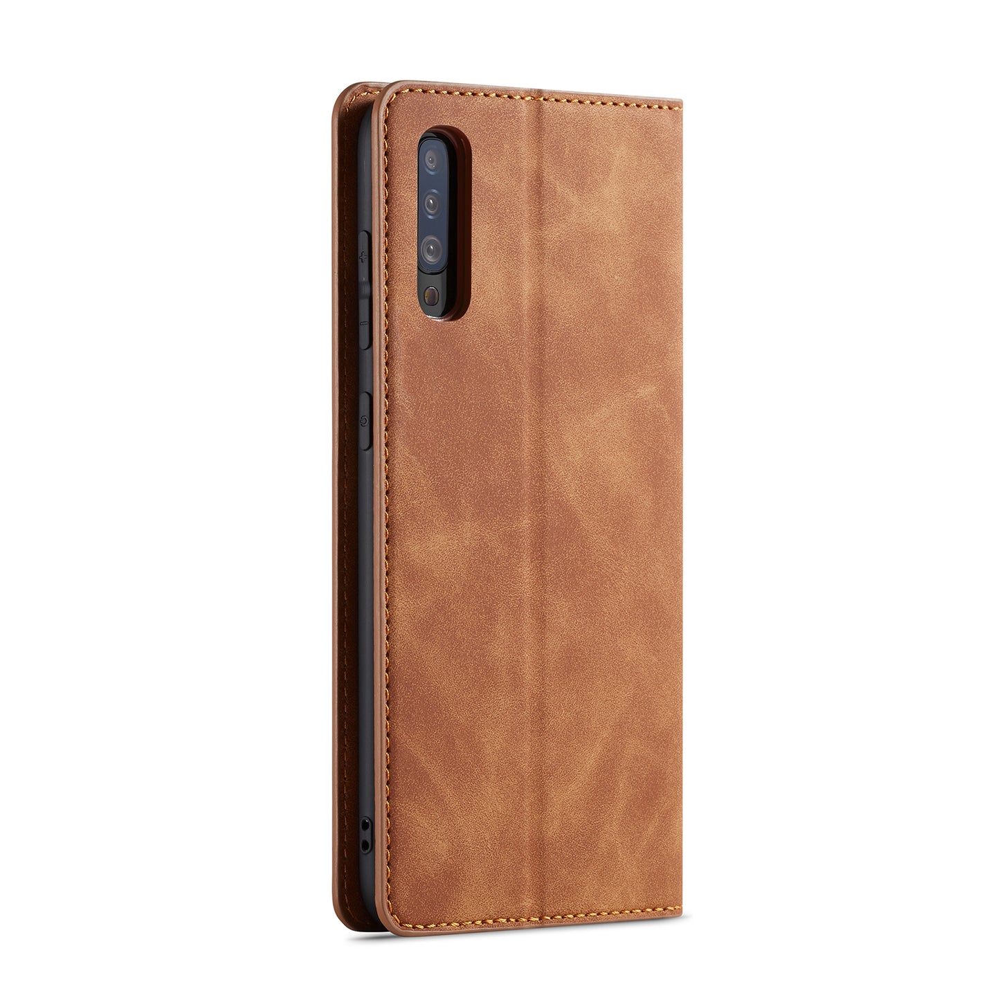 Illusion Slim Retro Leather Galaxy A50s Case Magnetic