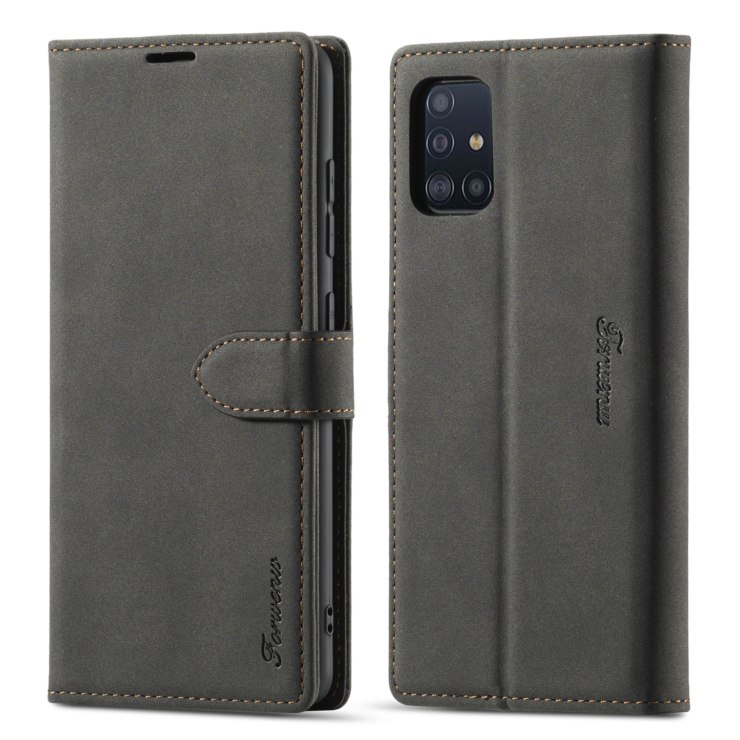 Gentry Slim Wallet Stand Galaxy A51 Case Buckle