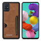 Insert Card Slot Leather Skin Galaxy A51 Case Back