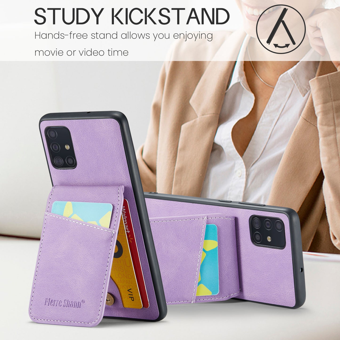 Paging Card Holder Galaxy A51 Case Flip Multifunction