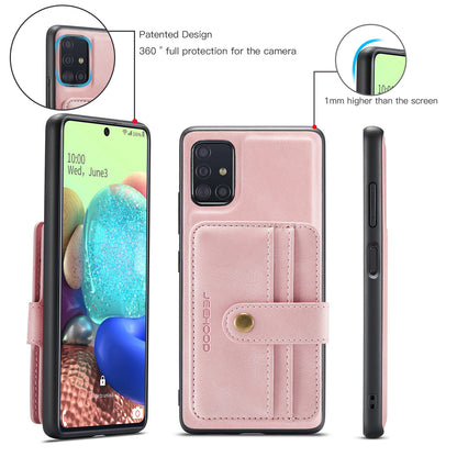 Powerful Magnetic Card Holder Galaxy A51 Case Detachable